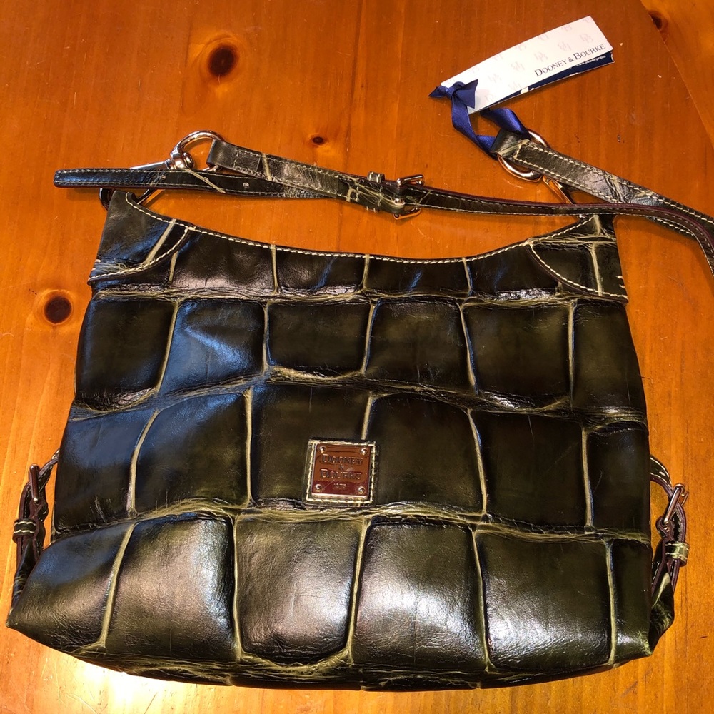 Dooney and Bourke Green Fredrica Bag (1975)